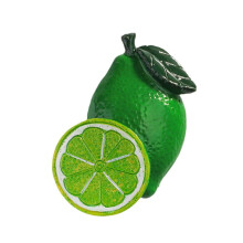 Resin Fruit Magnets 3D Refrigerator Magnets 6pcs