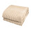 Fleece Blanket Soft Warm Beige 39.37 x 59.06 Inch 1