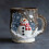Κεραμική κούπα με βερνίκι Christmas Forest Crackle Glaze 12oz 1