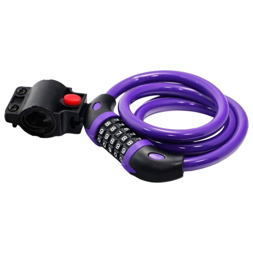 Bike Cable Lock Combination 5-Digit Resettable