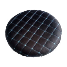 Housse de tabouret ronde antidérapante en tissu avec élastique