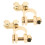 Battery Terminal Clamps Positive Negative 1 Pair 5