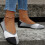 Γυναικεία φλατ παπούτσια με slip-on και φούντες, πλατφόρμα, άνετα 6