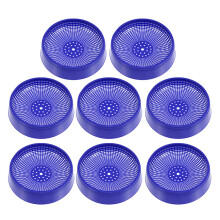 Bols de nidification en plastique pour pigeons bleus (8 pièces)