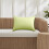 Housse de coussin d'extérieur imperméable, rectangulaire, moderne, unie 4