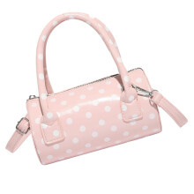 Borsa a tracolla con motivo alla moda e tracolla regolabile