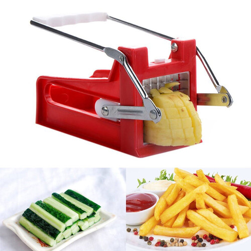 Coupe-pommes de terre rouge mini 1 pièce 1