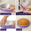 Bandes de nivellement pour gâteaux en coton ajustable, lot de 4 4