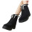 Botas de nieve para mujer, botas cortas de algodón con tacón plano. 3