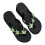 Women's Orthotic Flip Flops Green Size 8.5 2