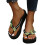 Women's Orthotic Flip Flops Green Size 8.5 5