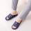 Doucheslippers, sneldrogend, antislip, donkerblauw, maat 44-45 5