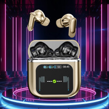 Casque Bluetooth avec réduction de bruit active et écran LCD