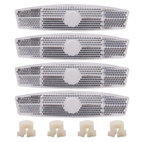 Bike Wheel Reflectors Highly Reflective 4 Pcs