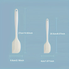 Set di spatole in silicone resistenti al calore, durevoli ed ergonomiche.