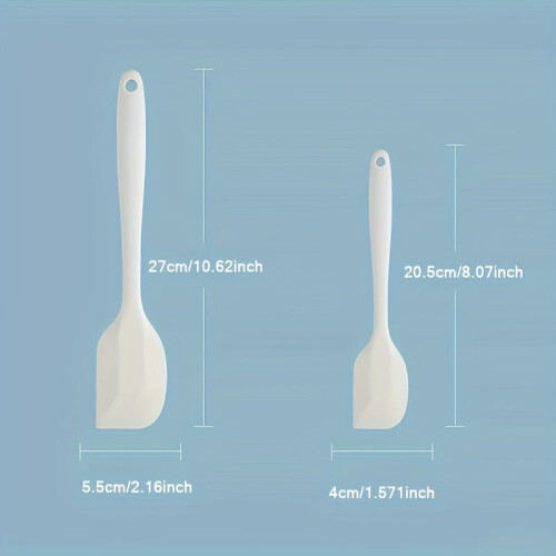 Silikonspatel-Set, hitzebeständig, langlebig, ergonomisch