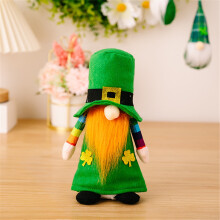 St. Patrick's Day Plüsch-Gnome-Ornament-Set