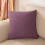 Set di 2 federe quadrate viola 20x20 pollici 1