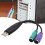 USB till PS2-adapter med stöd för KVM-switch 7