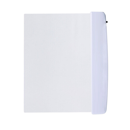Flache LED-Buchleuchte, weißes Panel