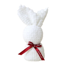 Serviettes absorbantes en forme de lapin, décorations printanières et de Pâques