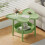 Table d'appoint papillon à 2 niveaux avec rangement 1