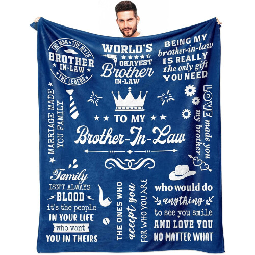 Coperta da compleanno per il genero, 60x50 pollici