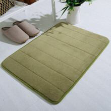 Tapis de bain en mousse à mémoire de forme antidérapant et absorbant 43 x 61 cm