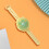 Watch Fan Battery-Powered Portable Mini Fan Yellow 4