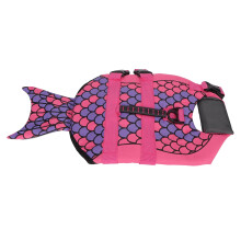 Gilet de sauvetage flottant pour chiens avec poignée