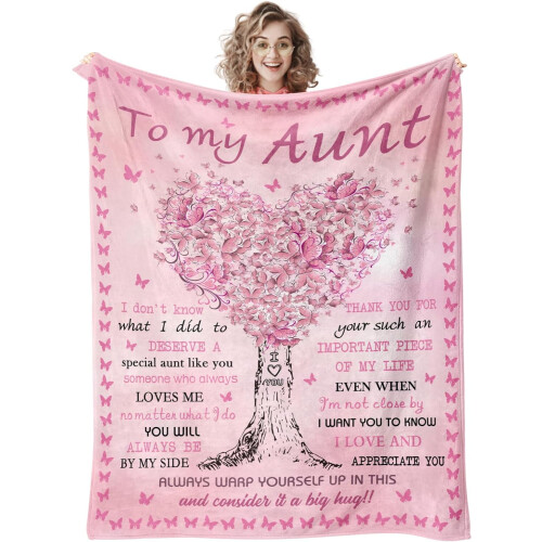 Couverture tante 30 x 40 pouces