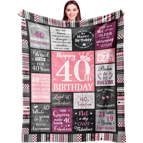Coperta per il 30 compleanno per lei, tema 1994, 60x50 pollici
