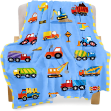 Couverture polaire douce et confortable pour enfants, 127 x 152 cm