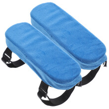 Office Chair Armrest Cushion Soft PP Cotton Cover 2 Pcs