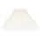 Lampe de table MUSEYA avec abat-jour plissé, beige, 1 pièce 1