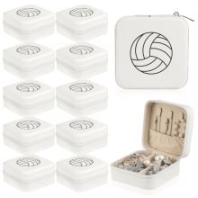 Coffret à bijoux d'équipe pour softball, volley-ball et tennis (12 pièces)