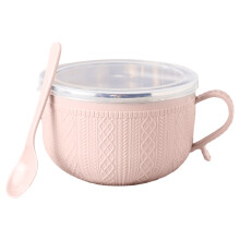 Tasses à soupe pour micro-ondes avec couvercles et poignées, sans BPA