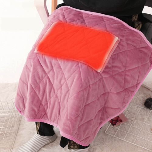Couverture chauffante USB portable pour genoux et mains