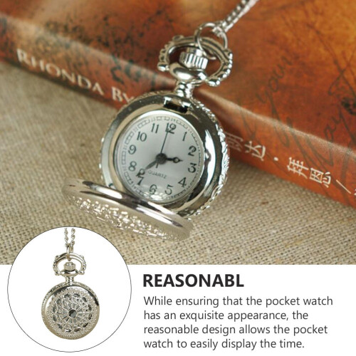 Women's Retro Pocket Watch Necklace 1 Pc 2