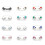 Magnetic Eyeglass Holder Set 4 Pieces 12 Colors 1