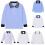 Boys Long Sleeve Oversized Rugby Shirt Solid Black 4-5Y 1