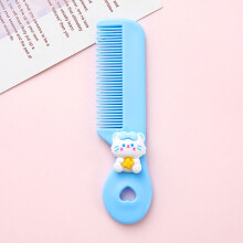 Mini Hair Comb for Kids Gentle Bristles Travel-Friendly 1