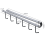 Overdoor Kitchen Utensils Organizer Rack White 3