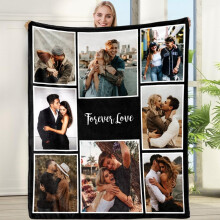 Personalisierte Fleecedecke für Paare, 76 x 102 cm