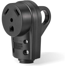 RV 30 AMP TT-30 Female Plug End Replacement with Handle ETL