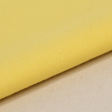 Cotton Canvas Fabric Yellow 39x59 Inches