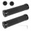 Mountain Bike Grips ABS Black with Lock Ring 1 Set 5
