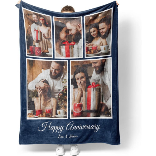 Κουβέρτα φωτογραφιών Custom Collage Soft Warm Rhin