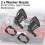 Windshield Washer Nozzle Set for Jeep Grand Cherokee 3