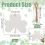Wooden 4-Leaf Clover Cutouts Unfinished 10 pcs 2